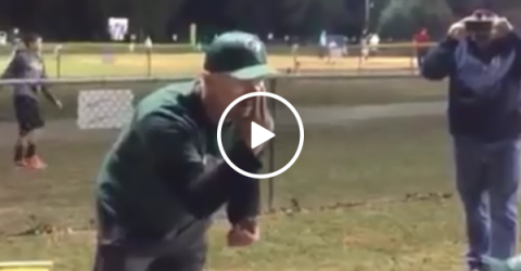 Coach gives little league team a pregame speech about winning (video)