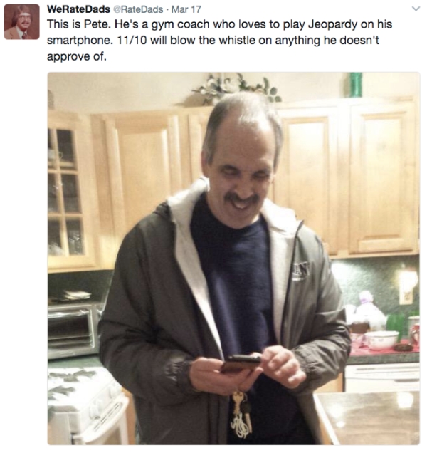 'We Rate Dads' delivers the most trusted dad reviews on Twitter