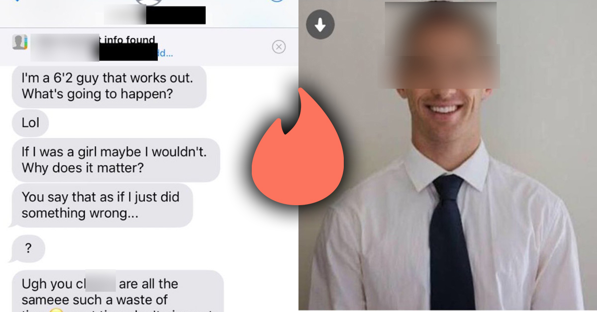 Tinder Gives Lifetime Ban To Racist Angry Scumbag Thechive