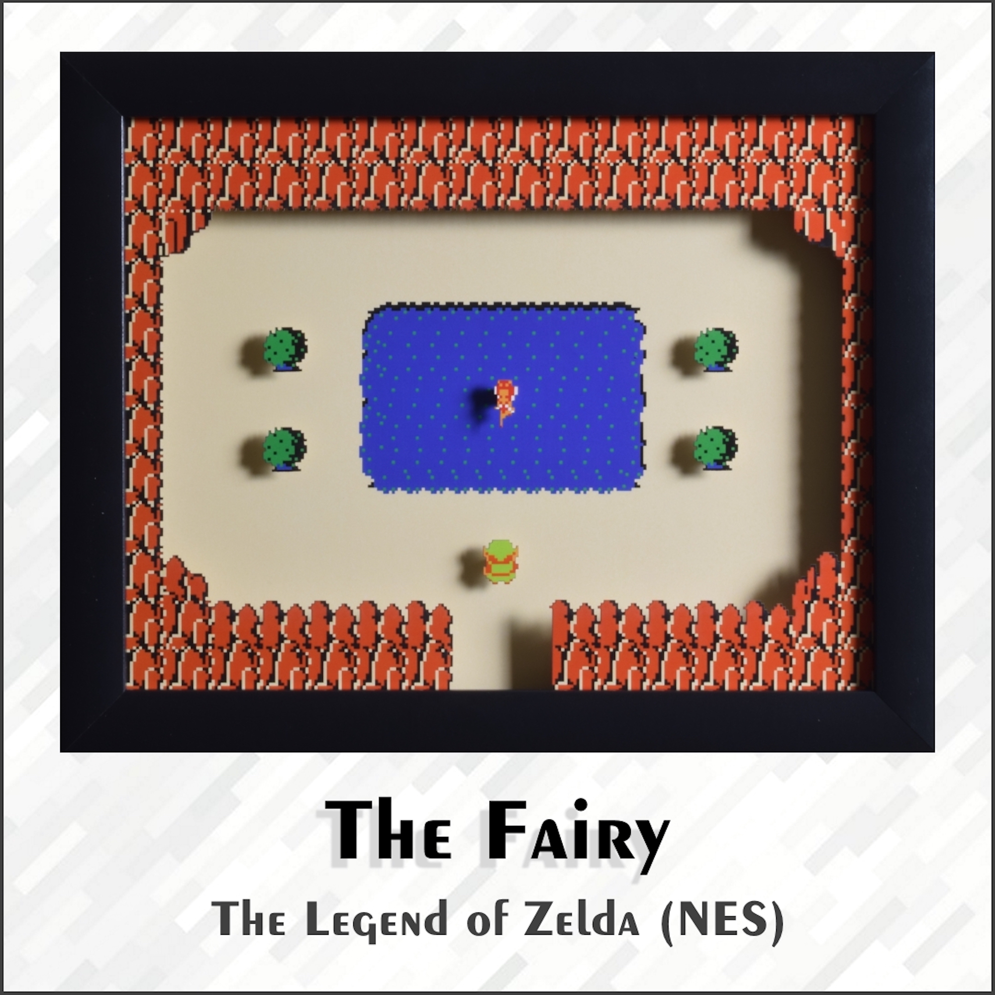 Retro shadow boxes are saving classic game scenes in art (29 HQ Photos)