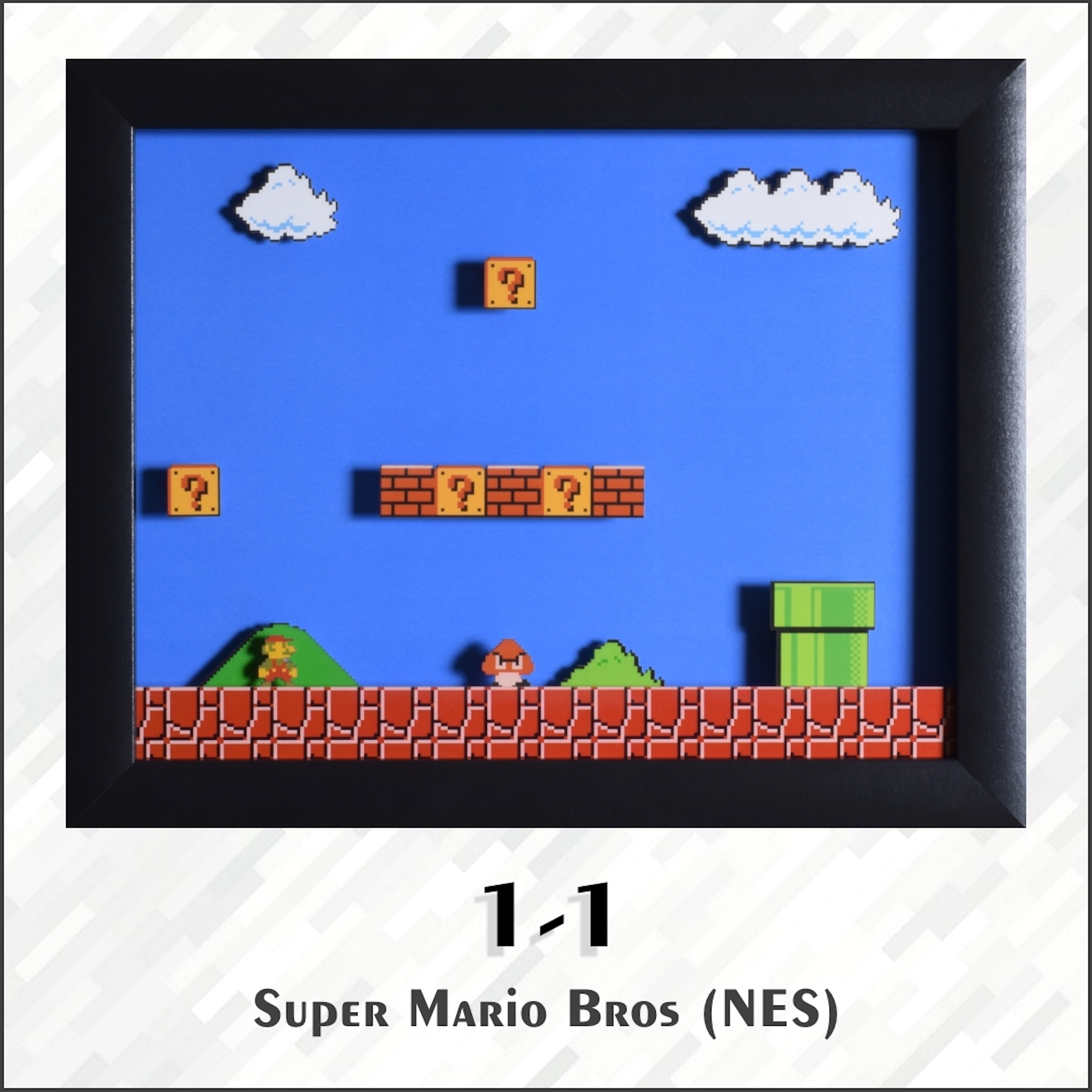 Retro shadow boxes are saving classic game scenes in art (29 HQ Photos)