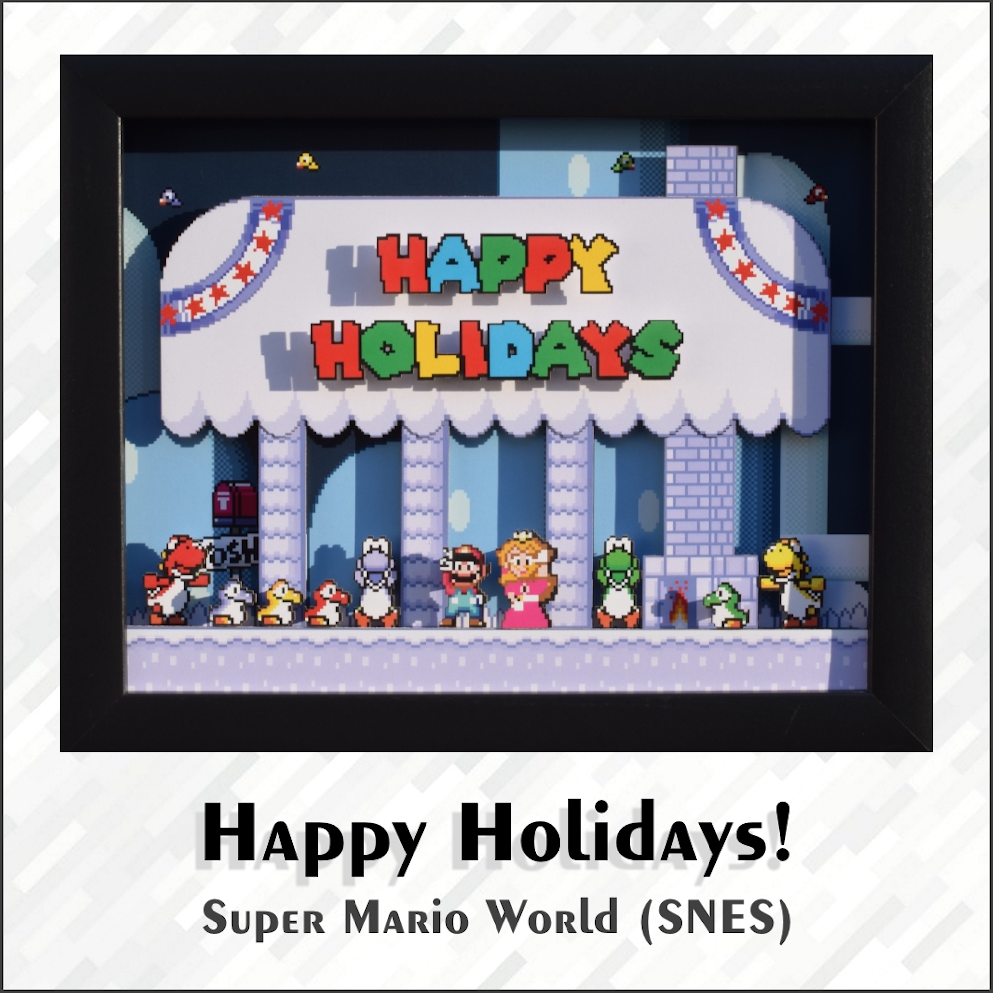 Retro shadow boxes are saving classic game scenes in art (29 HQ Photos)