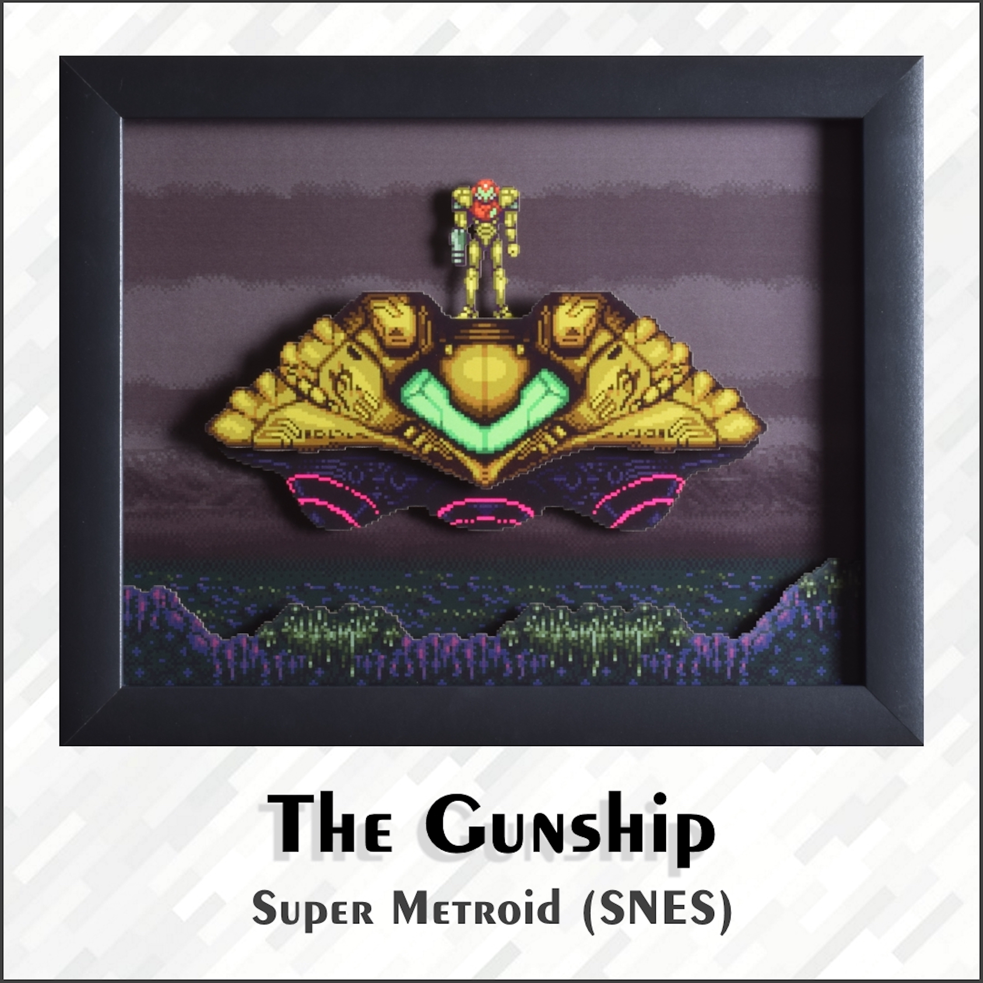 Retro shadow boxes are saving classic game scenes in art (29 HQ Photos)