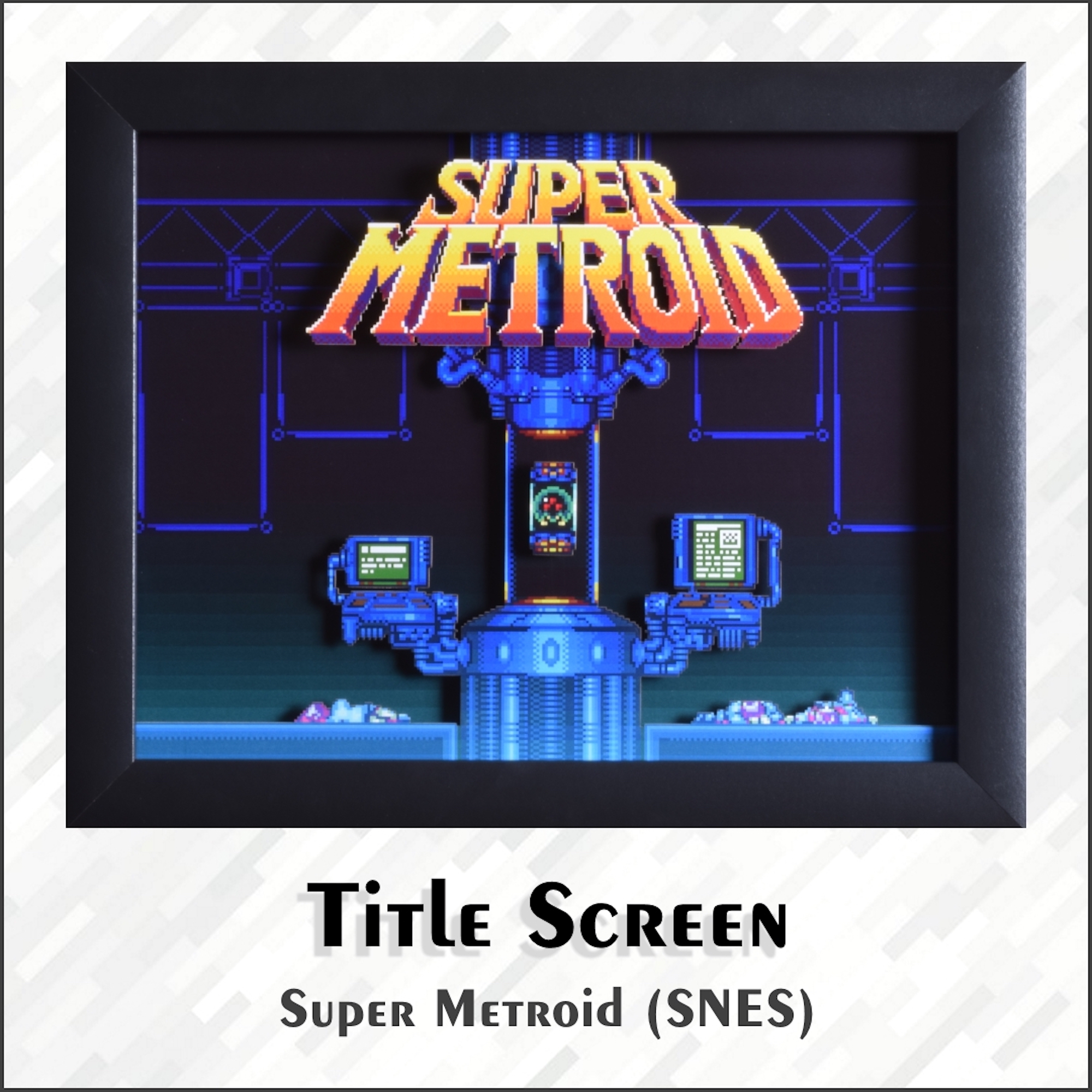 Retro shadow boxes are saving classic game scenes in art (29 HQ Photos)