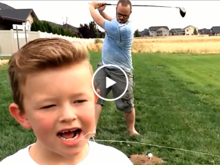 Little boy has some creative ways to pull his teeth (Video)
