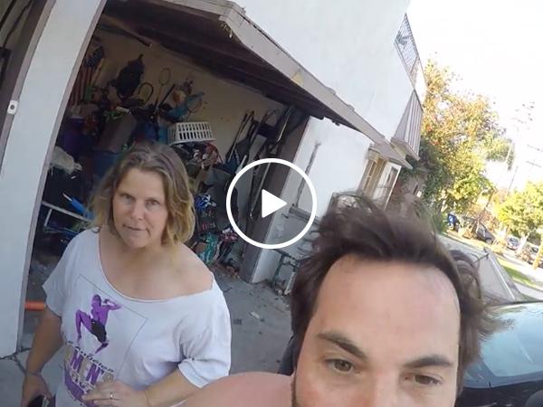 Infuriating neighbors from Hell go batshit insane (Video)