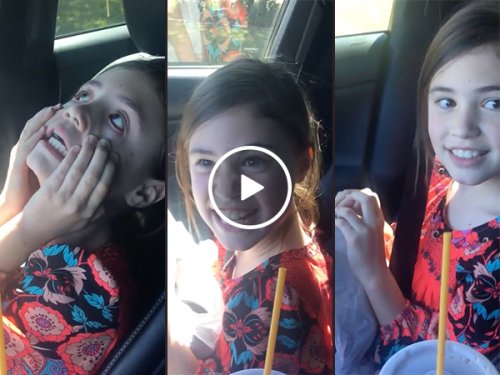 Little girl flirts for the first time, fails miserably (Video)