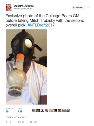 Old tweets from NFL draft quarterback Mitch Trubisky