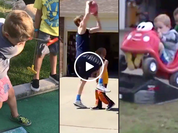 The joys of have a brother: A fail compilation (Video)