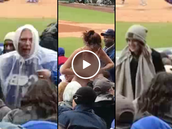 This Cubs Fan Flashed the Crowd at Wrigley Field [NSFW VIDEO]