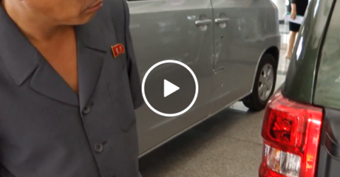 Take a look inside North Korean car dealership (Video)