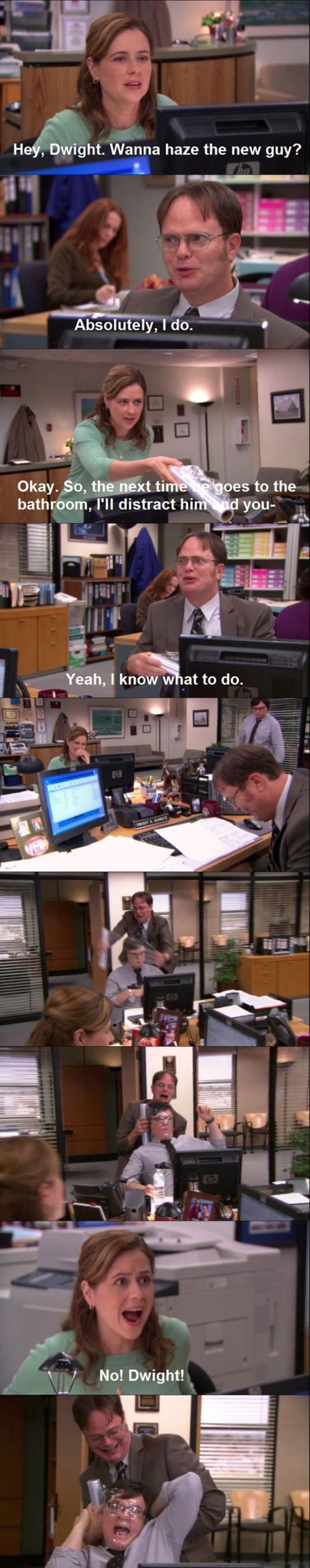 Pranks on Dwight were the best part of 'The Office'