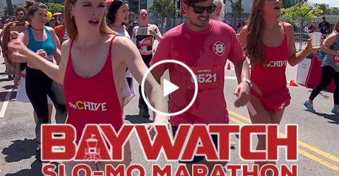 Experience the beauty of the Baywatch Slo-Mo Marathon