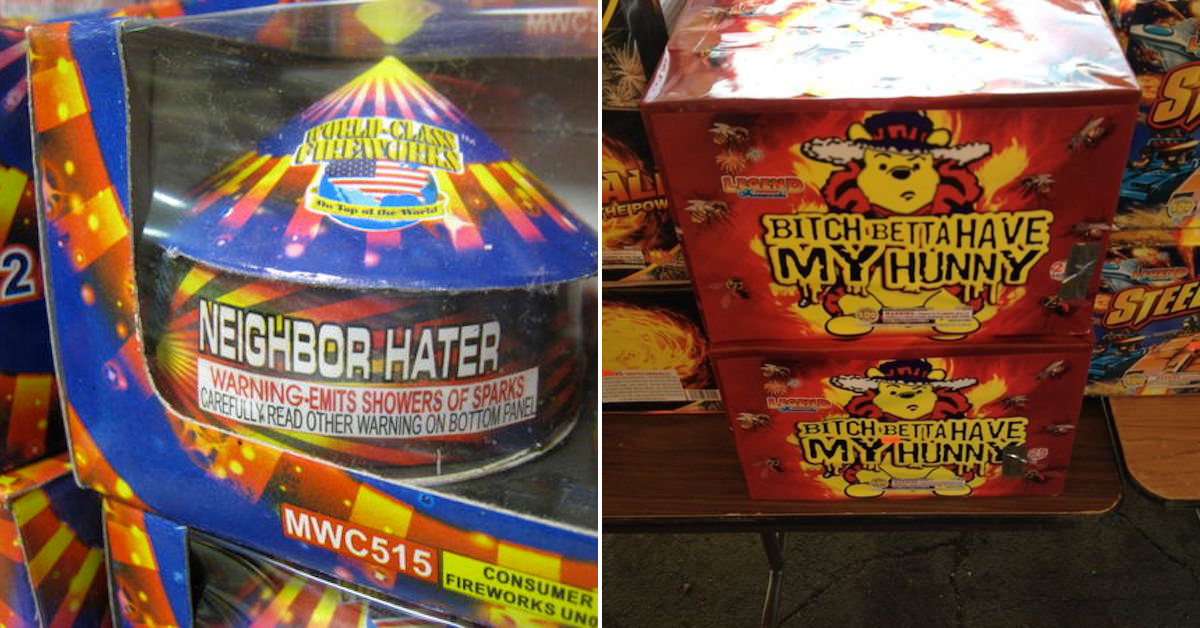 Hilarious firework names to blow up your funny bone (26 Photos) : theCHIVE