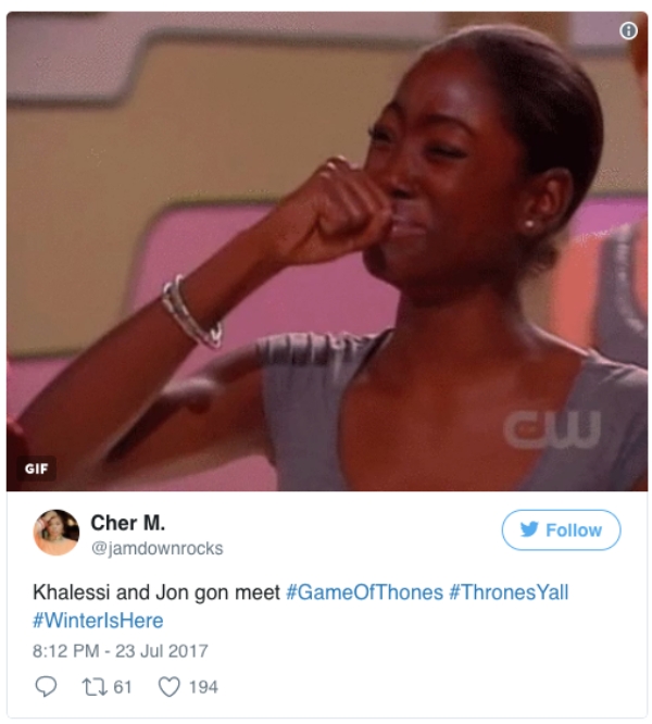 GOT reactions are about all we live for now