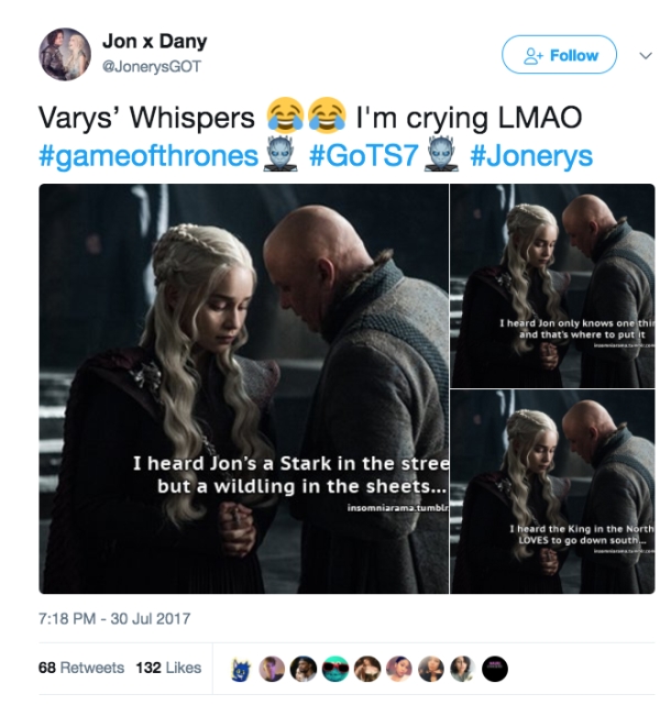 Season 7, episode 3 GoT reactions that will have you rolling!