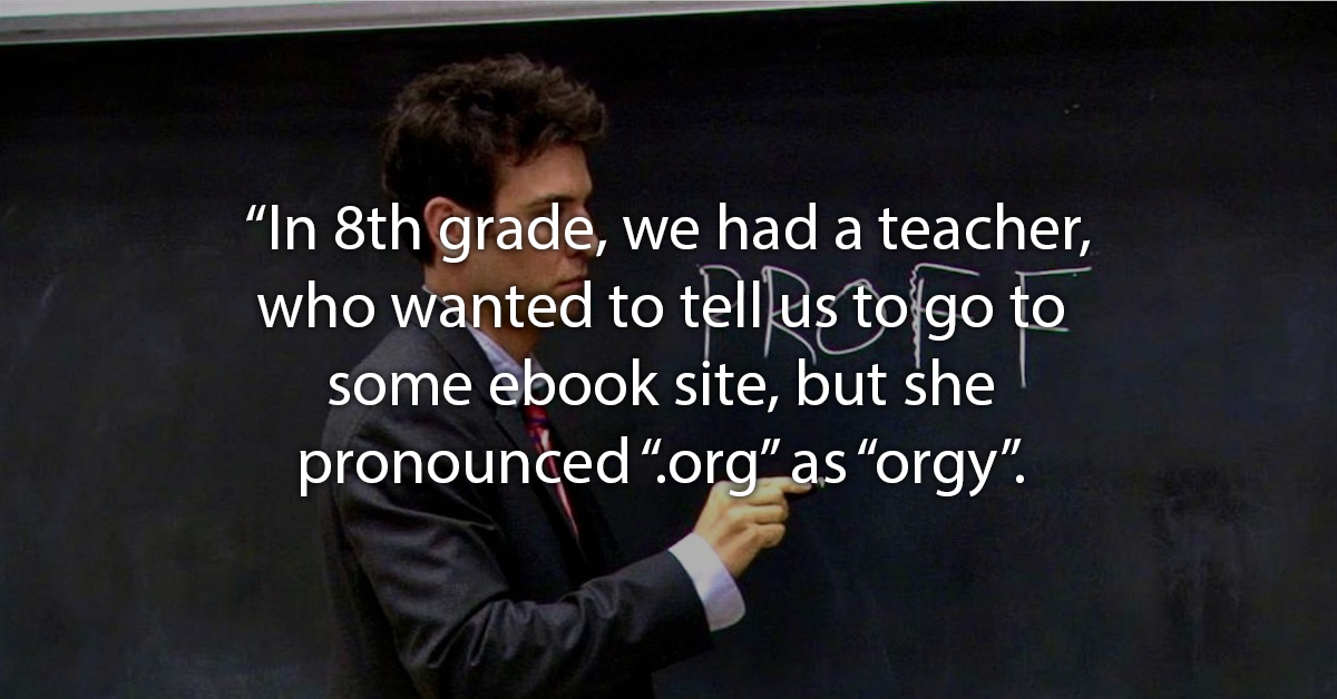 Embarrassed Teachers Are More Educational Than The Lessons 16 Photos