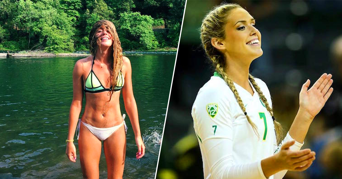 Oregon s Volleyball Player Taylor Agost Is The Definition Of An Ace