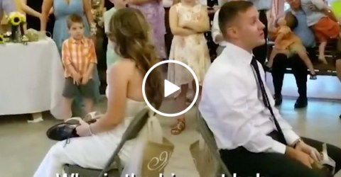 Newly married couple plays trivia game 'Mr. and Mrs.' (Video)