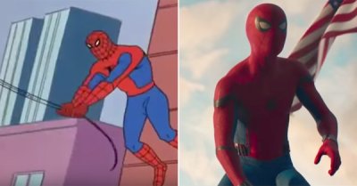 The evolution of Spider-Man