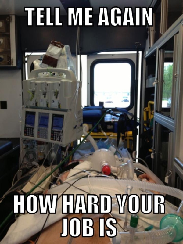 Memes any paramedic or EMT will laugh at