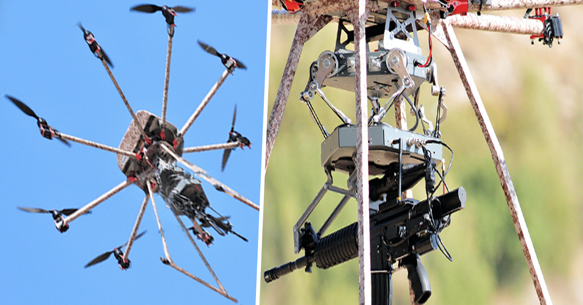 New Sniper Drone TIKAD Photos, Video, GIFs and How it Works, theChive