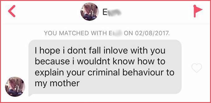 Model poses as pedo on tinder