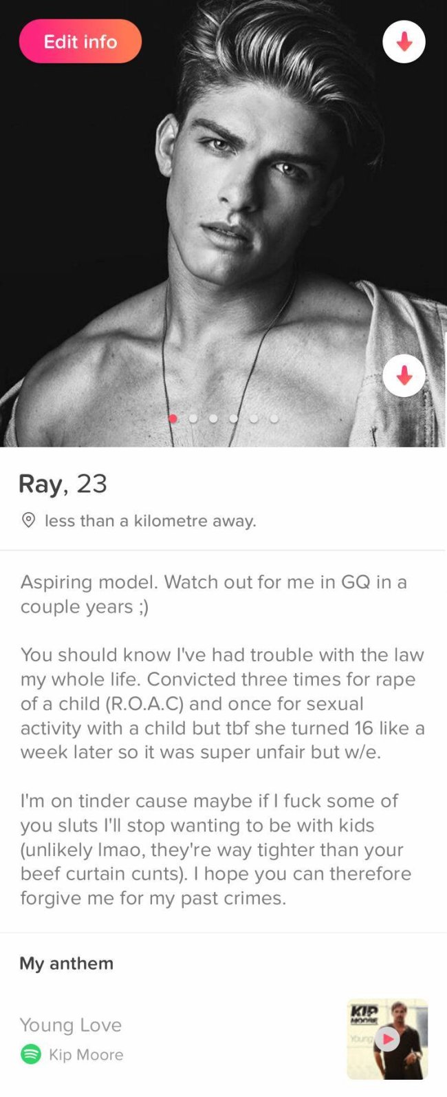 Guy Proves Tinder Is All About Looks Posing As Pedophile 13