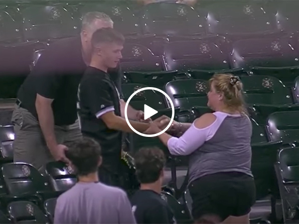 Woman steals foul ball from kid