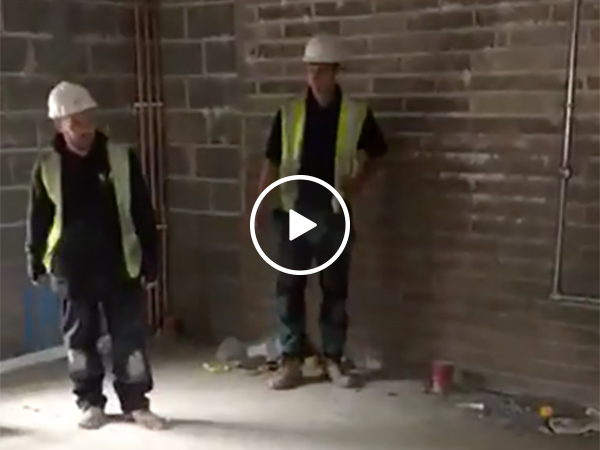 A funny construction prank