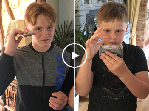 Kids trying to use a cassette tape is frustrating to watch (Video)