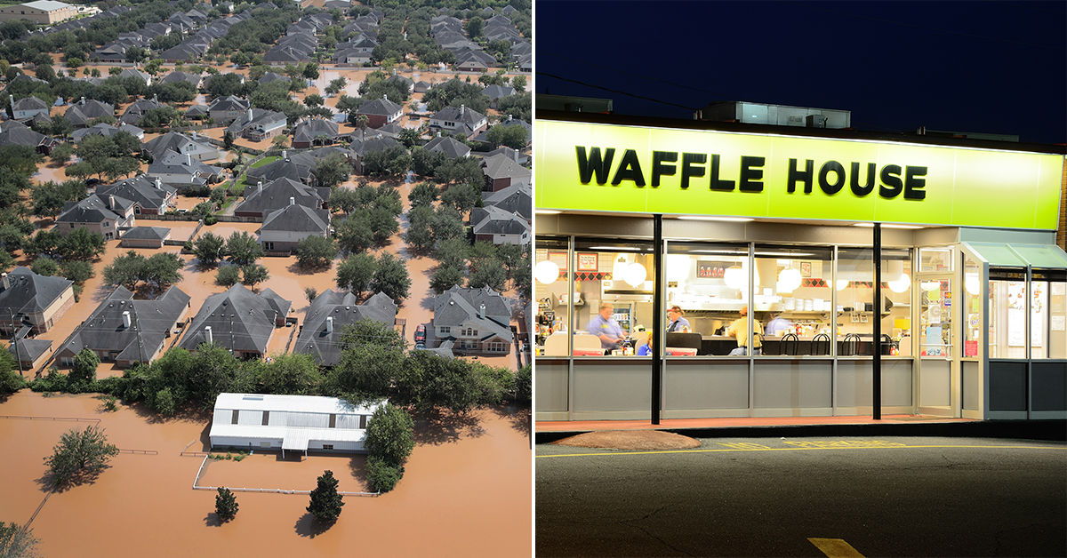 Houston Waffle Houses stayed open through hurricane