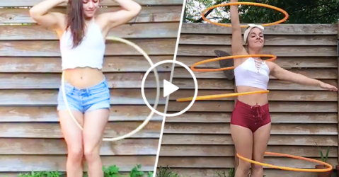 Brookelynn Bley is a dynamite with a hoop (Video)