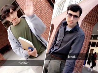Hilarious Snapchat creates amazing transformation in college freshman