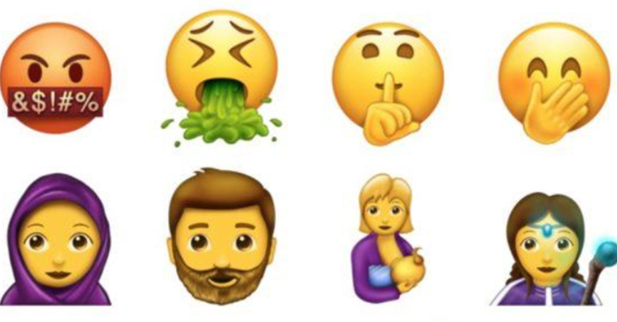 Here’s what the new emojis will look like
