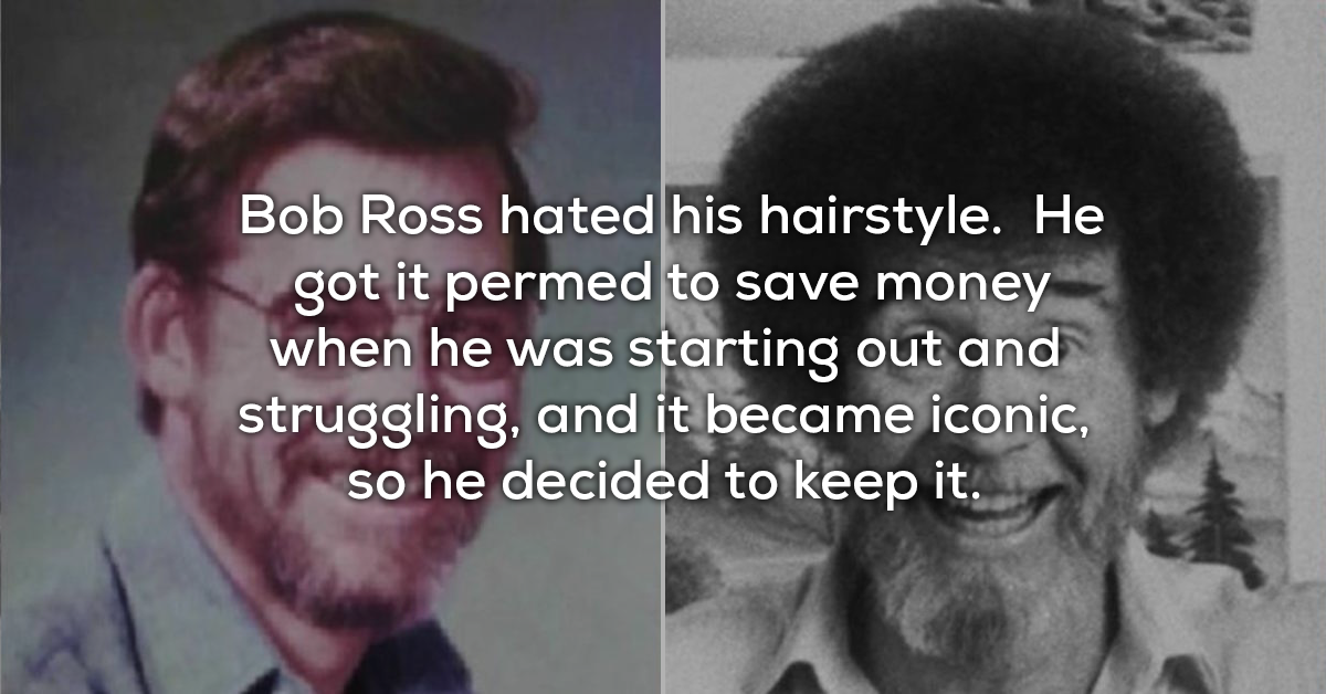 How about some happy little facts about Bob Ross? (19 Photos) : theCHIVE