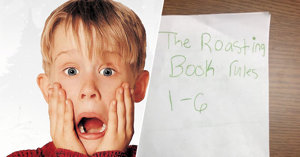 Teacher finds student’s ‘Kids Guide To Roasting’ instructions theCHIVE