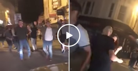 Car Blasts Music From Stereo and Dance Party Breaks Out In Street