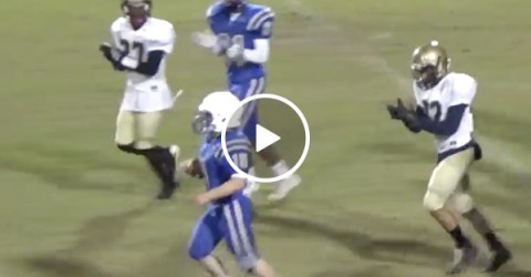 High Schooler Scores Touchdown Despite Having Cerebral Palsy