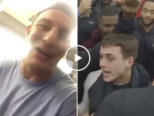 Rob Gronkowski Surprises Texas Tech Player With a Scholarship