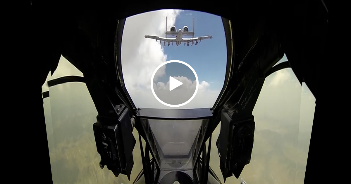 Video A-10 Warthog Combat Footage released USAF 2018 theChive.com