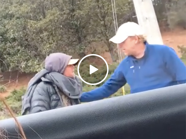 Man Shows generosity To Poor By Giving Up His Coat