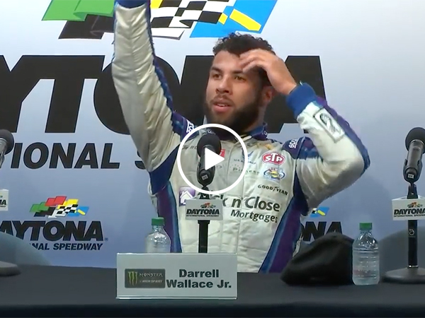 NASCAR driver Bubba Wallace Jr. Finishes 2nd at Daytona 500