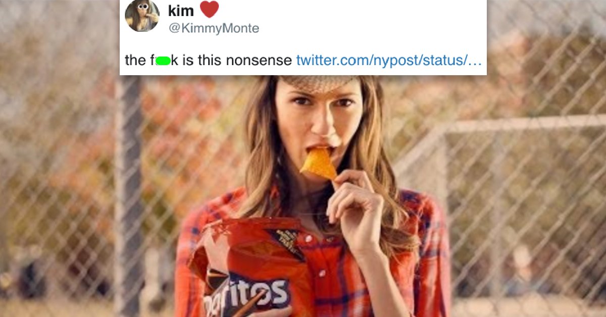 Doritos announces chips for women that have less crunch