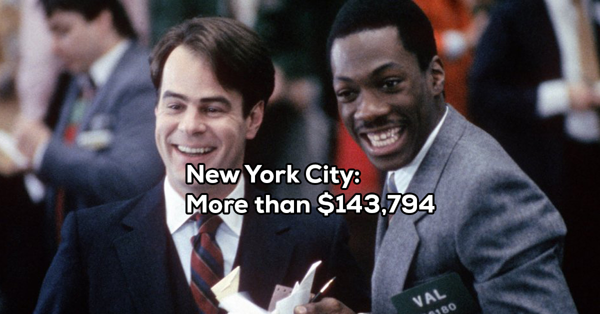 How Much Money You Need To Make In Major US Cities To Be Considered rich 
