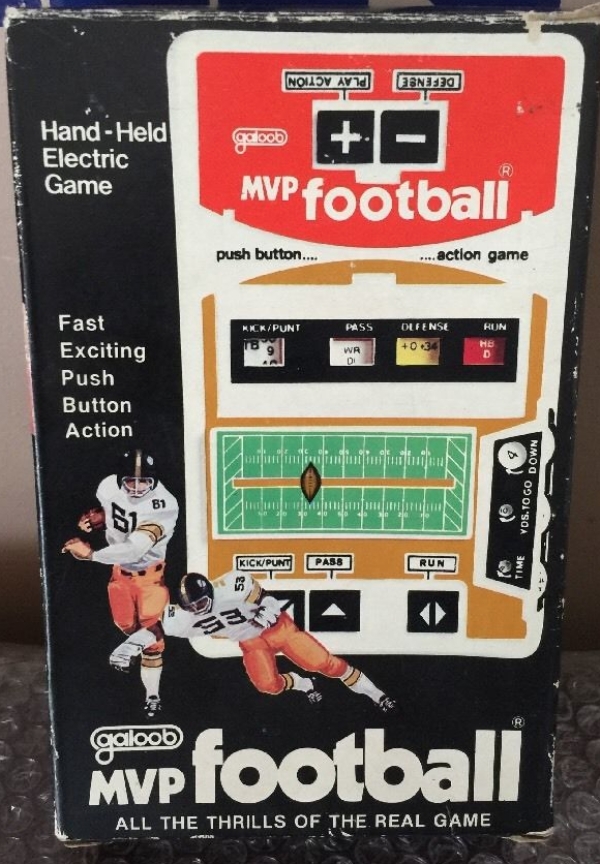Nostalgic Football Toys Handheld Games Photos Super Bowl 2018 Chive