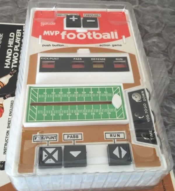 Nostalgic Football Toys Handheld Games Photos Super Bowl 2018 Chive