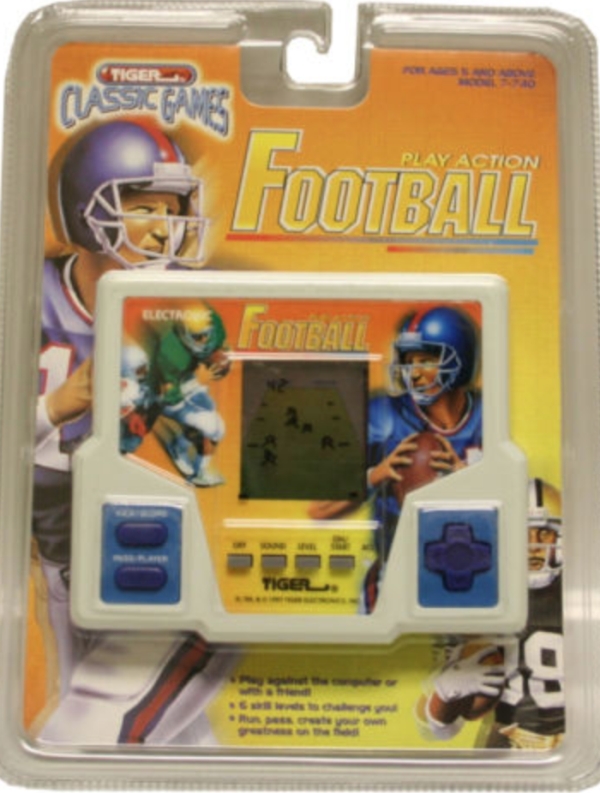 Nostalgic Football Toys Handheld Games Photos Super Bowl 2018 Chive