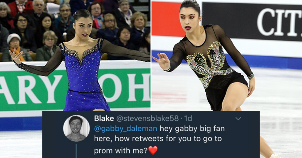 Guy asks Olympic gold medalist to prom, she'll go for 10K retweets