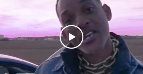 Will Smith trolls son by recreating his music video (Video)